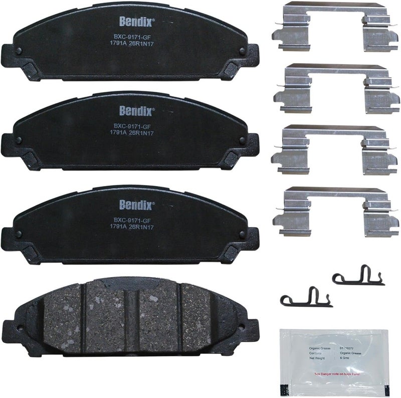 Priority1 CFC1791A Ceramic Front Brake Pads for Ford Mustang 2023-2015